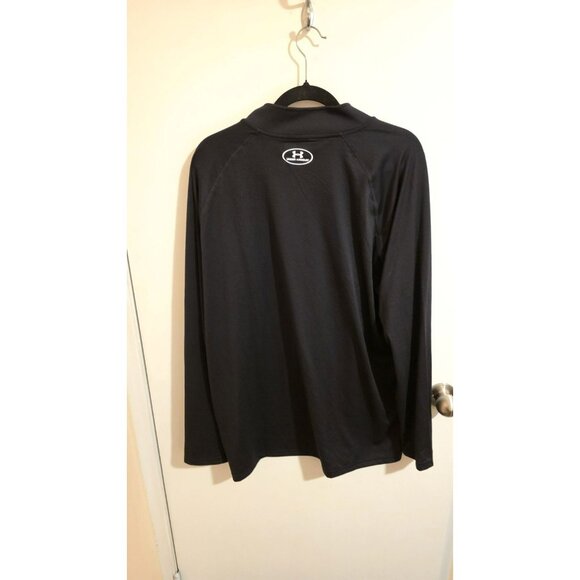 Under Armour Top Mens XL Quarter Zip Pull on HeatGear Long Sleeve NWT Activewear - Picture 2 of 12